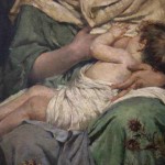 "Maternity." A study by Henrique Bernardelli (1880-1890).